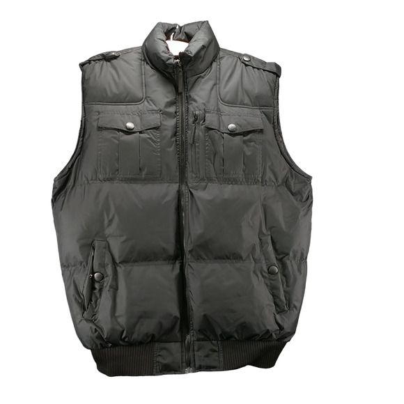 Original Outerwear Men's Full Zip Puffer Utility Vest Black XXL Water Resistant - Picture 1 of 13